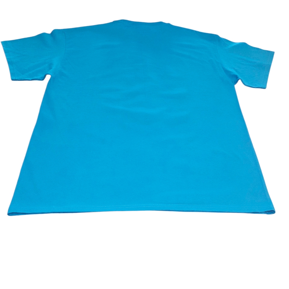 Port and Company San Antinio Fiesta Blue Pink Shirt Size Large NWOT - Picture 2 of 5